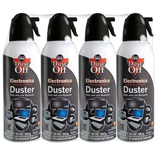 Dust-Off Compressed Gas Duster, Pack of 8