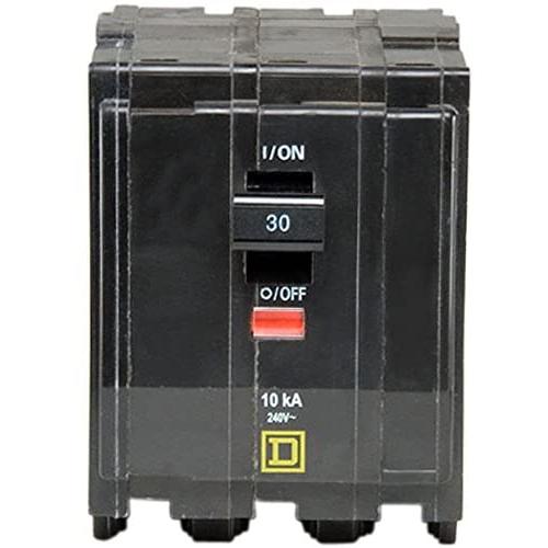 Square D by Schneider Electric QO330CP Circuit Breaker, Black
