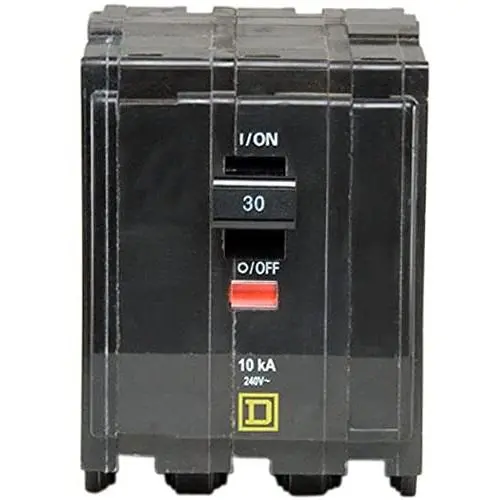 Square D by Schneider Electric QO330CP Circuit Breaker, Black