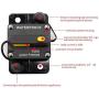 ANJOSHI 100Amp Waterproof Circuit Breaker 30A-300A Auto Car Protection Inline Fuse Stereo Switch Fuse Holders without Fuse Replacing