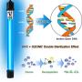 UV Germicidal Lamp UVC Light Bulb with Ozone Sterilization UV-C Sanitizer Wand Waterproof 5/20/60Minutes Timer (253.7nm with 185nm)