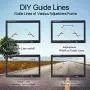 AMTIFO A15 Wireless Backup Camera Kit,HD 7 Inch Monitor with 2 Video Channels Designed for Cars,SUVs,Minivans,Super Night Vision,DIY Guide Lines