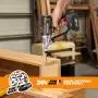 WORX Switchdriver 2-in-1 Cordless Drill and Driver with Rotating Dual Chucks and 2-Speed Motor with Precise Electronic Torque Control – WX176L