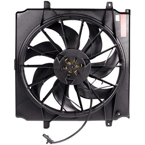 Dorman 620-038 Engine Cooling Fan Assembly for Select Jeep Models , Black