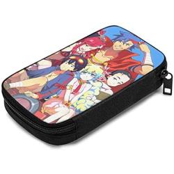Hxuedan Gurren Lagann The Data Cable Storage Bag is A Portable and Independent Design SuitableVFor Travelers to Place The Data Cable, Earphone and Electronic Product Data Cable Storage Bag