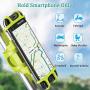 Bike Motorcycle Phone Mount, ANCwear 5-in-1 Portable Phone Holder, Adjustable Silicon Universal Fit Handlebars and Smart Phones Like iPhone Xs Max R X 8 Plus 7 Samsung
