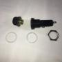 10Pcs/lot Panel Mount Screw Cap 6X30mm Fuse Holder Case Glass Tube Fuse For Radio Auto Stereo