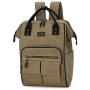 Laptop Backpack for Women Men 15.6 Inch Casual Daypack Water Resistant Travel Backpacks School Business Bag Rucksack (Army Green)