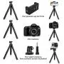 UBeesize Tripod S, Premium Flexible Phone Tripod with Wireless Remote, Mini Tripod Stand for Camera GoPro/Mobile (Upgraded)