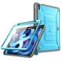 SUPCASE Unicorn Beetle Pro Series Case Designed for iPad Air 4 (2020) 10.9 Inch, with Pencil Holder & Built-in Screen Protector Full-Body Rugged Heavy Duty Case (Blue)