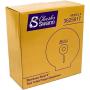 Charles Swann 9'' Commercial Stainless Steel Toilet Paper Dispenser with Forever Guarantee | Premium & Durable Jumbo Chrome Wall Mount Tissue Holder for Professional Bathroom | Hardware For Single Roll