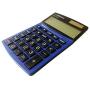 Datexx 2-Line TrackBack Business Slim Mini Desktop Calculator, DD-7622, Blue