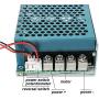 Lolicute Reversible DC Motor Speed Controller, Lolicute 10-50V 100A 5000W Adjustable 12V 24V 36V 48V PWM Variable Speed Control Soft Start