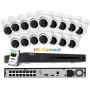 【Audio】 Anpviz 16CH 4K PoE IP Security Camera System 4TB HDD,16CH 4K H.265+ NVR with 16pcs 8MP Outdoor Indoor IP PoE Cameras, 100ft IR, 2.8mm Video Surveillance System for Home and Business, IVMS4200