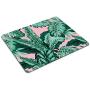 Smooffly Tropical Green Leaves Mousepad Non-Slip Rubber Gaming Mouse Pad Rectangle Mouse Pads for Computers Laptop