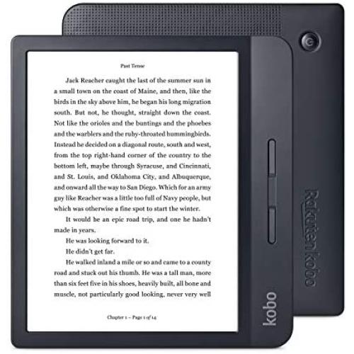 Kobo N873-KU-BK-K-EP 7'' Digital eBook Reader with Touchscreen, Black
