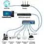 iCreatin 8 Port Gigabit POE Switch, 1 Uplink 1000Mbps Ethernet, 120W PoE Plus 802.3af/at, Fanless Metal Unmanaged Plug & Play