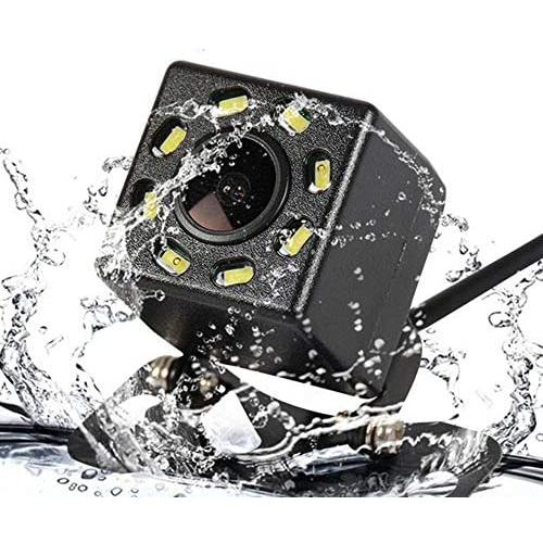 Waterproof Reversing Camera, Backup Camera for Car, HD 8 Night Vision Rear View Camera, Suitable for 12V Wired Screen, 170° Wide Angle, Waterproof IP68