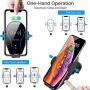 Wireless Car Charger Mount, Mikikin Auto-Clamping Qi 10W 7.5W Fast Charging Car Phone Holder Air Vent Compatible with iPhone 11/11 Pro/11 Pro Max/X/XR/Xs/Xs Max/8/8 Plus, Samsung S10/S10+/S9/S9+/S8+