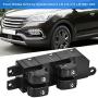 Acouto Car Power Window Switch, 9357026100 Master Power Window Switch Driver Side Switch Button Fit for Hyundai Santa Fe 2.4L 2.5L 2.7L 3.5L 2003-2006