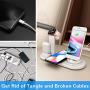 4in1 Wireless Charging Station for Apple Product,iWatch Series 5/4/3/2/1, Airpods Pro/2/1,COSOOS Wireless Charging Dock for iPhone 11 Pro Max/Xs/Xr/X/10/8 Plus/7/6s/5s/5c/SE(No Watch Charger)
