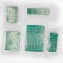 ZIIDOO 32 Pcs Single Sided PCB Board Prototype Kit,Universal Printed Circuit Board with 5 Sizes Compatible for DIY Soldering and Electronic Designing