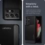 Spigen Rugged Armor Designed for Galaxy S21 Ultra Case (2021) - Matte Black