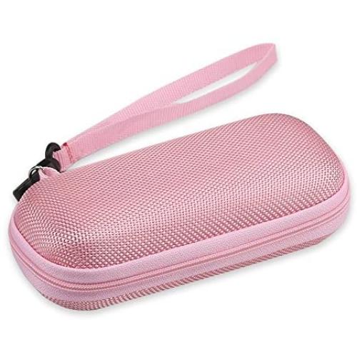 AGPTEK Carrying Case, EVA Hard Case Cover for Digital Voice Recorders, Bose QC20, MP3 Player, Pink
