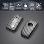 TANGSEN Smart Key Fob Case for LEXUS ES 350 GS F 350 450H IS 200 250 300 350 LX 570 NX 200T 300H RC F 200T 300 350 RX 350 450H 3 & 4 Button Keyless Entry Remote Carbon Fiber Pattern ABS Black Cover
