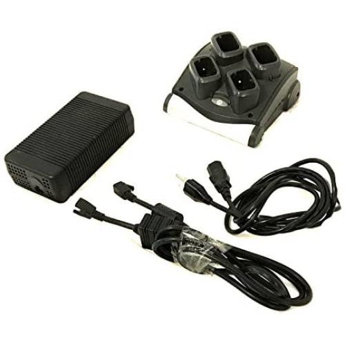 Symbol MC9000 SAC9000-4000 4 Slot Battery Charger & Power Supply - Compatible with MC9050 MC9060 MC9090 MC9190 MC92N0 Batteries