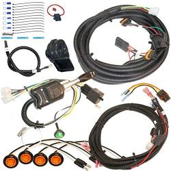 MCSADVENTURES Plug and Play Street Legal Turn Signal Kit with Horn and Hazard for 2018+ Polaris Ranger 1000, RZR 900 1000 Pro XP Turbo Turbo S