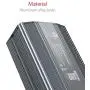 BESTEK 300W Power Inverter DC 12V to 110V AC Car Inverter with 4.2A Dual USB Car Adapter (Gray)