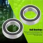 Rubber Sealed Bearings, 4Pcs 15267-2RS Deep Groove Ball Bearing 15x26x7 mm for Machine Tool, Electronic Equipment, etc