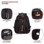 Swiss Gear SA1923 Black TSA Friendly ScanSmart Laptop Backpack - Fits Most 15 Inch Laptops and Tablets