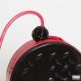 30Ft Retractable Extension Cord Reel with Breaker Switch & 3 Electrical Power Outlets - 16/3 SJTW Durable Red Cable - Perfect for Hanging from Your Garage Ceiling