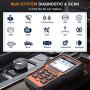 FOXWELL NT510 Elite Full-System Diagnostic Tool for Porsche, OBD2 Scanner Code Reader HVAC 4WD Bi-Directional Scan Tool with Oil Reset EPB SAS TPS TPMS and Battery Registration etc