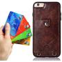 Jaorty PU Leather Wallet Case for iPhone 6 Plus/6S Plus Necklace Lanyard Case Cover with Card Holder Adjustable Detachable Anti-Lost Neck Strap for 5.5 inch Apple iPhone 6 Plus,iPhone 6S Plus,Brown