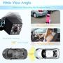 Rear View Camera, 12V 8 LED Backup Camera Night Vision Waterproof 150° View Angle, HD Reversing Camera with Parking Guidelines Mirror Image, Universal for 12V Car/Minitruck/RV/SUV/Minivan/Camper
