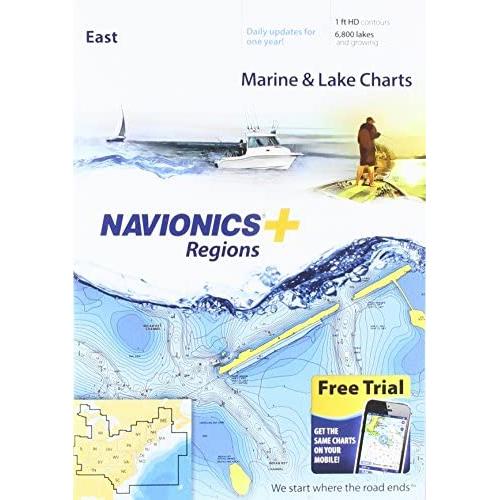 Garmin MSD/NAV+EA Navionics Plus - East