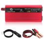LVYUAN Power Inverter 1200W/2000W(Peak) DC to AC 12V to 110V Car Inverter DC 12V Inverter with 3.1A USB Car Adapter with Battery Clips