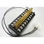 8 Way Terminal Block Bus Bar, Splits 1 Input to 8 Out (18AWG Power Lead and with Cover) 8 Way Terminal Block Bus Bar, Splits 1 Input to 8 Out (18AWG Power Lead and with Cover)