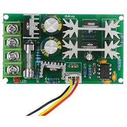 XLX PWM DC Motor Governor 12V 24V 36V 48V High Power Drive Module Adjustable Speed PWM Controller Regulation Switch 20A Ultra small LED dimmer with Speed Control Knob