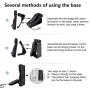 QR Barcode Scanner Dual 2.4G Wireless + Bluetooth 1D 2D Barcode Scanner QR PDF417 Data Matrix UPC Rechargeable Bar Code Scanner for Laptops/PC/Android/Apple iOS with Base