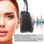 PORTER AM FM Noise Reduction Safety Ear Muffs, Hearing Protection Earmuffs with Stereo Radio, NRR 25dB Hearing Protectors for Mowing (Black)
