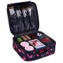 Wular Makeup Organizer | Makeup bag | Makeup Case | Travel bag With Compartments Adjustable Dividers for Makeup Brushes Toiletry Jewelry Digital Accessories