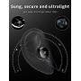 Wireless Earbuds, Boltune Bluetooth V5.2 with 4 Mics Super Lightweight Bluetooth Earbuds, CVC 8.0 Stereo Sound Deep Bass, IPX8 Waterproof in-Ear Headphones Single/Twin Mode for iPhone/Android