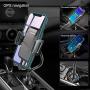 [Upgraded] Car Cup Holder Phone Mount Adjustable Gooseneck Automobile Cup-Holder-Phone-Car-Mount for iPhone 12 Pro Max/XR/XS/X/11/8 Plus/6s/Samsung S20 Ultra/Note 10/S8 Plus/S7 Edge(Black)