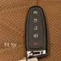 XUHANG Sillicone key Skin Cover key Remote Case Protector Shell for Ford Edge Escape Explorer Focus LINCOLN MKS MKT MKX MKZ Keyless Entry Smart Remote 5 Buttons red