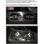 Moto Onfire Dual 6x9 inch Speaker Lids, Amber Whiskey, Saddlebag Lids Fit for Harley Touring Street Glide Hard Saddlebags 2014 2015 2016 2017 2018 2019 2020