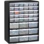 Greenpro 3309 Wall Mount Hardware and Craft Storage Cabinet Drawer Organizer